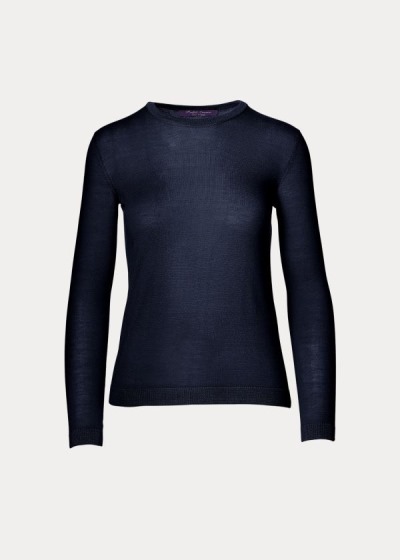 Suéter Ralph Lauren Cashmere Crewneck Mulher 62097-NJZD